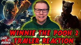 Winnie the Pooh Blood and Honey 2 TRAILER REACTION - Better than the first?