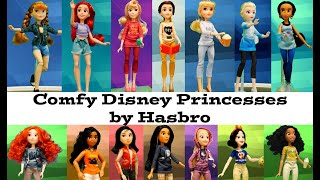 Complete Disney COMFY Princesses by Hasbro (Ralph Breaks the Internet)