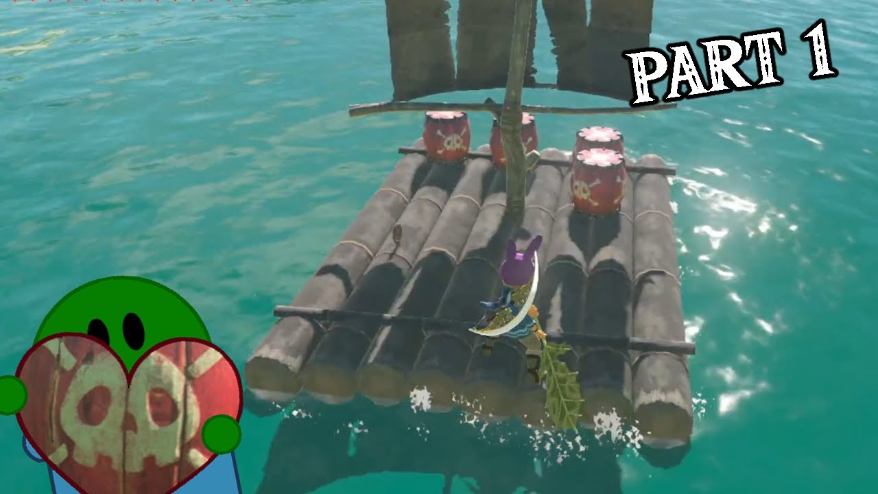 [TehCactusPlant] Zelda: Breath of the Wild - 4 Barrels 1 Raft (Part 1 ...
