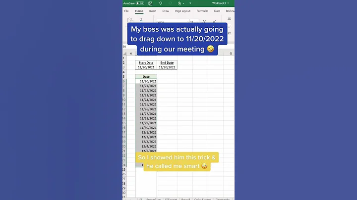 date sequence in excel | Tech Pouch