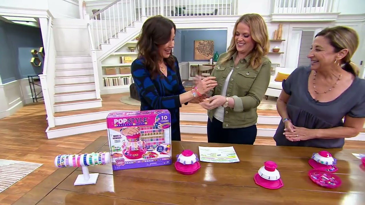 Cool Maker PopStyle Create & Remake Bracelet Maker on QVC 