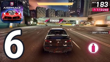 ASPHALT 9: LEGENDS - Gameplay Walkthrough Part 6 HD