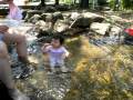 ニーナ荒川遊園で水遊び!