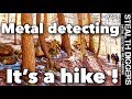 Its a hike metal detecting in New Hampshire #238 Colonial cellar holes on the hills Hiking in NH