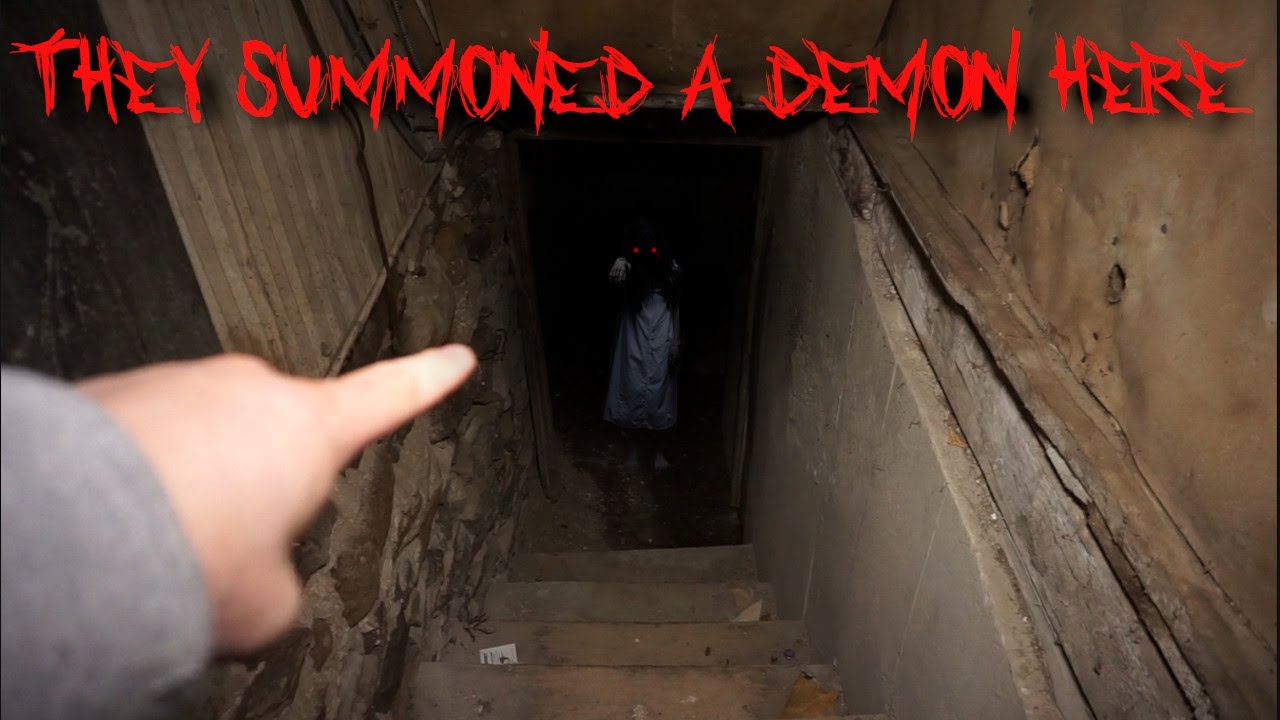 Haunted Ritual EXPLORING HAUNTED ABANDONED RITUAL HIDEOUT at 3AM **TERRIFYING** - YouTube