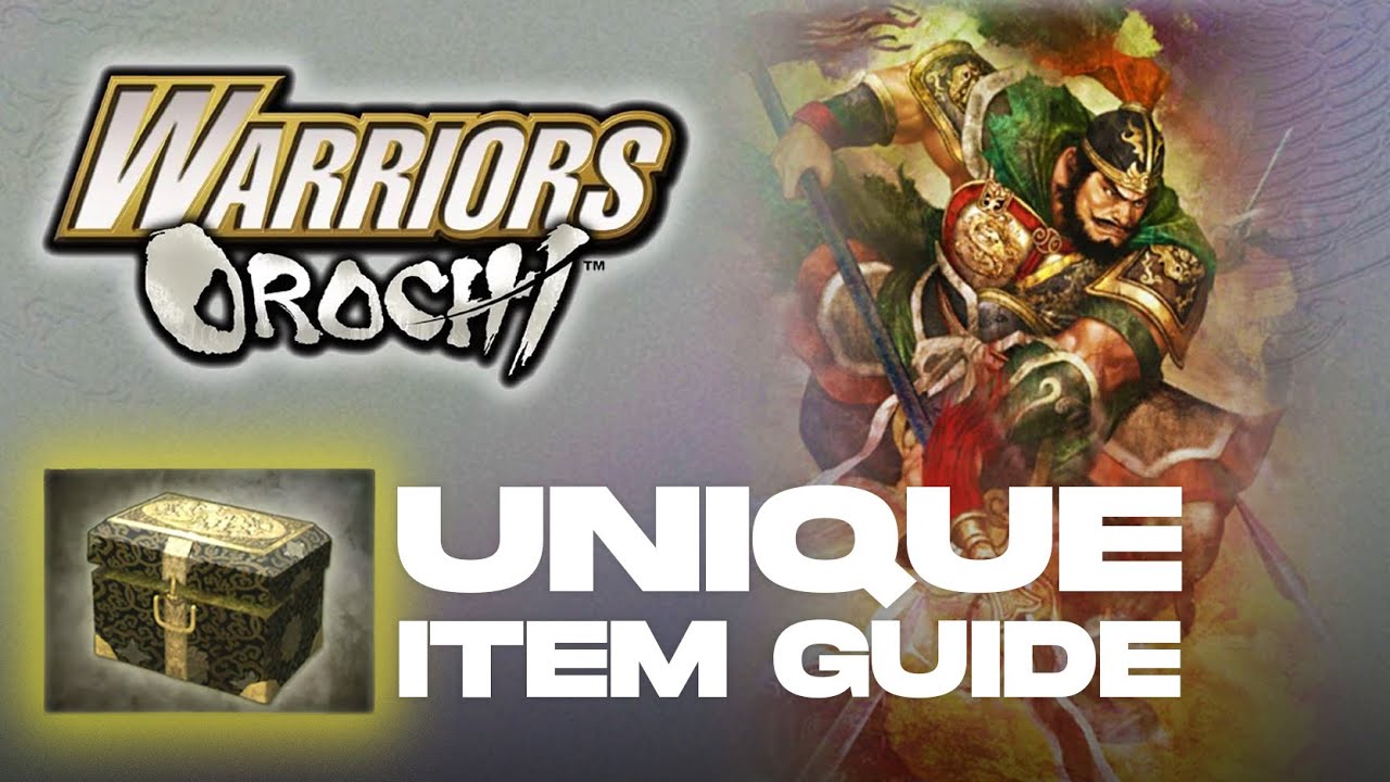 Warriors Orochi | Zhang Fei's Unique Item Guide