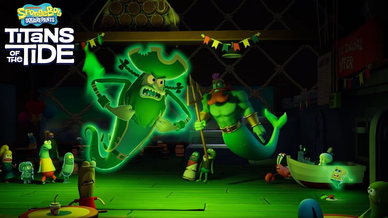 The Dutchman's Wrath | SpongeBob SquarePants Titans of the Tide Part 1