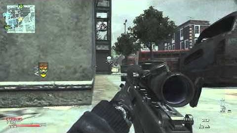 MW3 - First Attempt At Quick Scoping