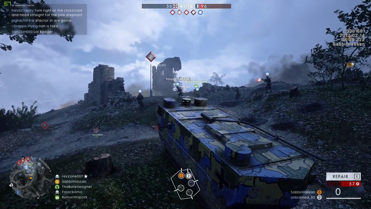 Battlefield 1  new  tank on CTE