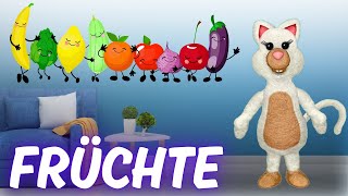 Lerne Obst Auf Deutsch Almanca Meyveler Öğren Kinder Deutsch Lernen