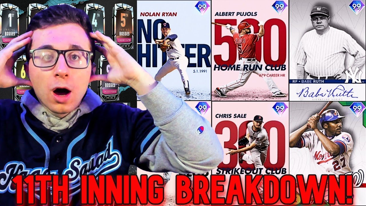FREE 99 ALBERT PUJOLS, NOLAN RYAN & MORE! HUGE 11TH INNING PROGRAM! MLB THE SHOW 21 DIAMOND DYNASTY