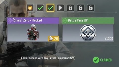 Kill 5 Enemies With Any Lethal Equipment(0/5) | Call Of Duty Mobile