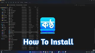 How To Install Kontho(কন্ঠ) Keyboard || all in one bangla typing software kontho || Kontho 2023 screenshot 4