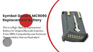 Replacement Battery for Motorola Symbol Gemini MC9090