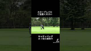 自動で動くキャディバック