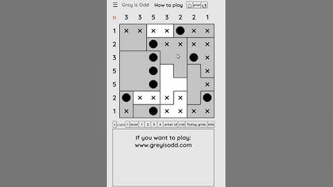 Grey is Odd - Today grids. Solution level 3 7X7 dated 02-09-2024