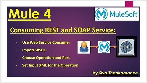 MuleSoft || How to Consume SOAP and REST Web-Services in Mule-4?