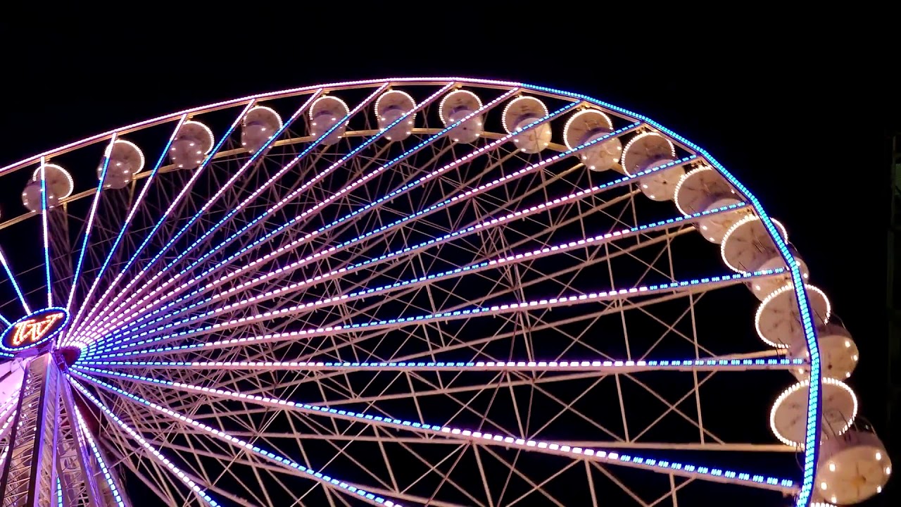 Colorful Joint wheel ride | Night View - YouTube