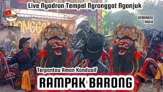 Aman Bolo❗❗Penonton Kondusif Indahnya SENI Jaranan RONGGOLAWE Live Nyadran Tempel Ngronggot Nganjuk