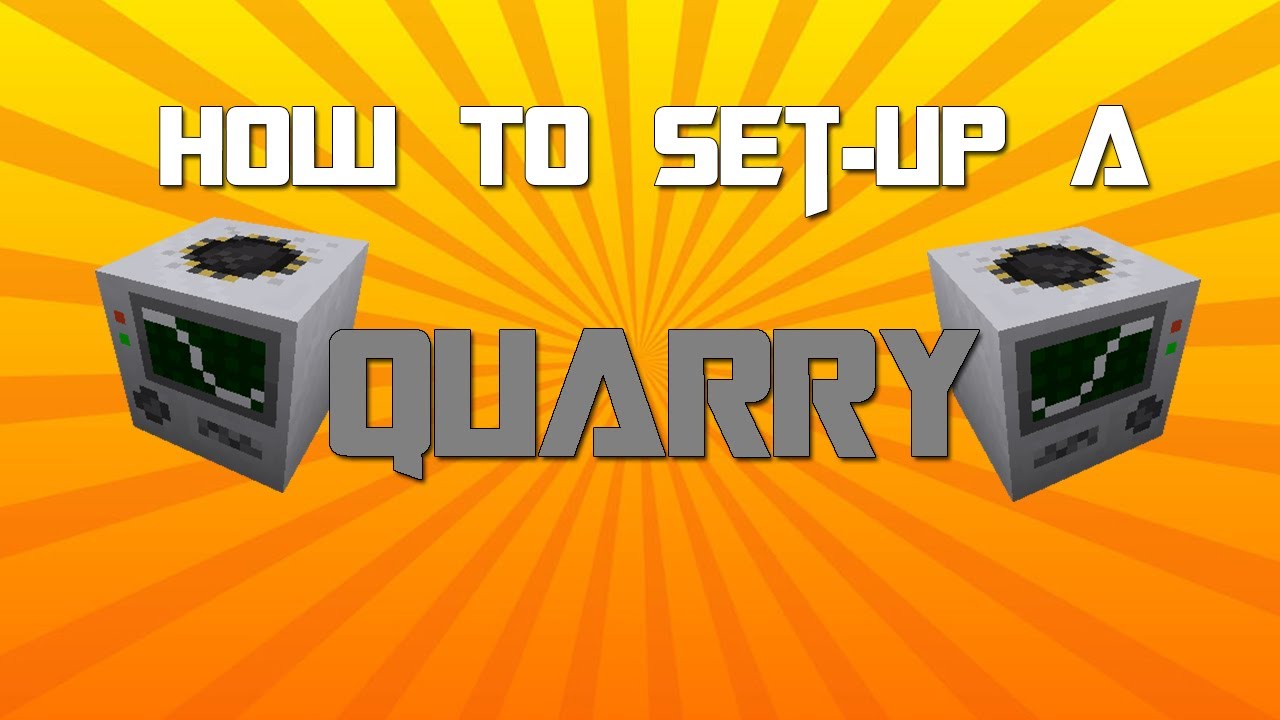 How to Build a Quarry in Feed the beast 