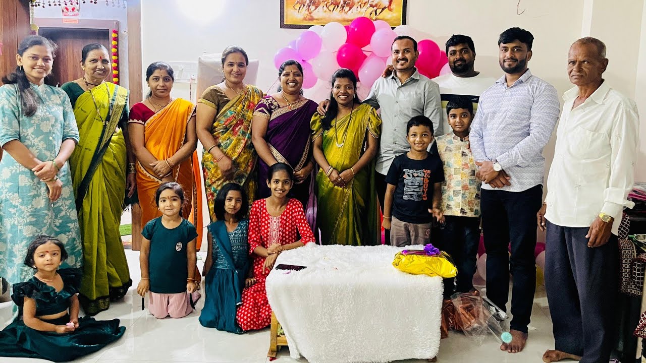 फॅमिली सोबत बर्थडे सेलिब्रेशन 😊😍मस्त बर्थडे गिफ्ट मिळाले🎁 मम्मीच्या घरी गेली गाडी घेऊन😍धावपळीचा दिवस