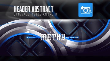 Header abstract - speed art