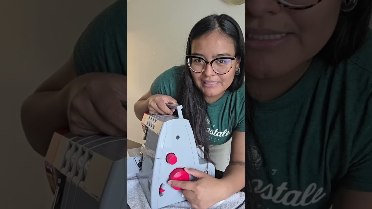 Unboxing Overlock Singer HD0450S