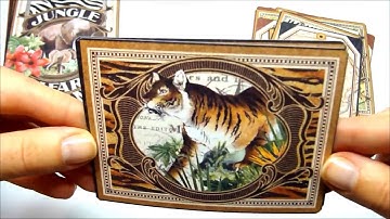 Safari Adventure Ephemera Cards, Graphic 45