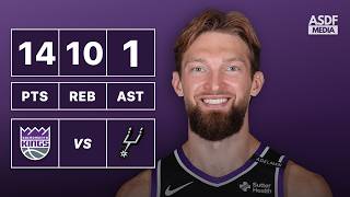 Details Domantas Sabonis 14 PTS 10 REB 1 AST vs SAS | Full Game Highlights Guide