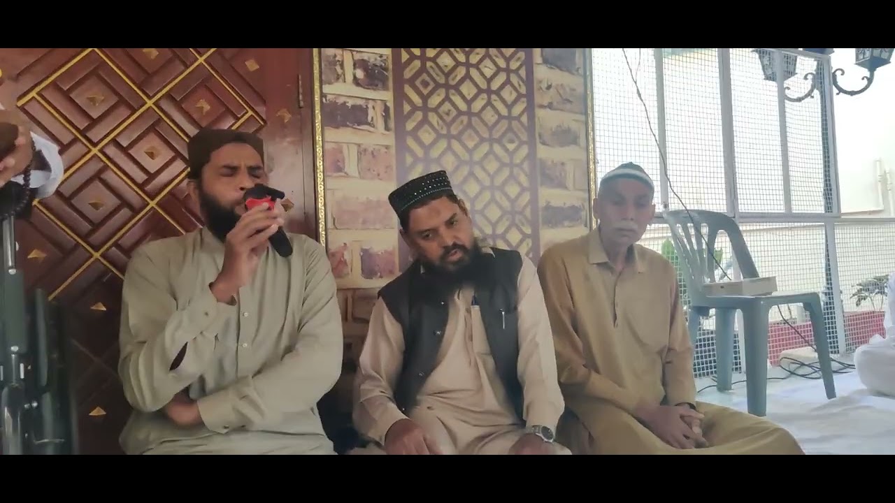 محفلِ درود شریف 2026-02-22 حمد باری تعالیٰ جناب محمد یاسر قادری صاحب 