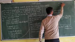 Topic- 47 getting input from the user in Java applet