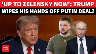Trump Dumps 'Putin Deal' Onus On Ukraine, Europe After 'Failed Putin Summit In Alaska I Details