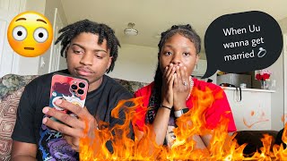 My Boyfriend Put Me In The HOT SEAT!!!! *He really asked me this😱* (MUST WATCH)