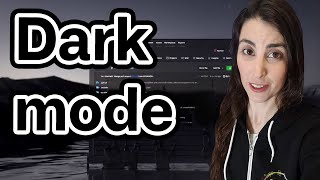 How to enable GitHub Dark mode (and other secret modes) #Shorts