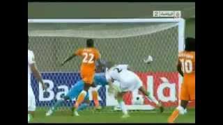 هدف بوقرة  ضد ساحل العاج بربع نهائي كأس إفريقيا 2010 (تعليق حفيظ دراجي )
