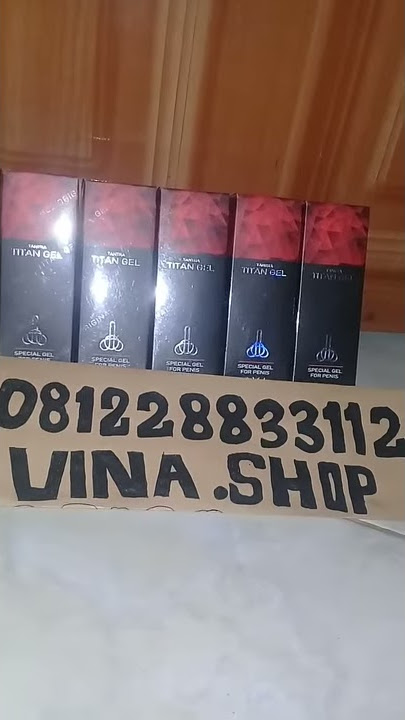 TITAN GEL | CREM PEMBESAR MR.P ASLI DI BALI COD