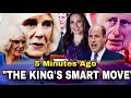 Camilla Astonished by King Charles' Astute Strategy: William and Catherine's Significant Positions!