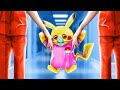 Pokemon Hospital! Pikachu vs Huggy Wuggy!