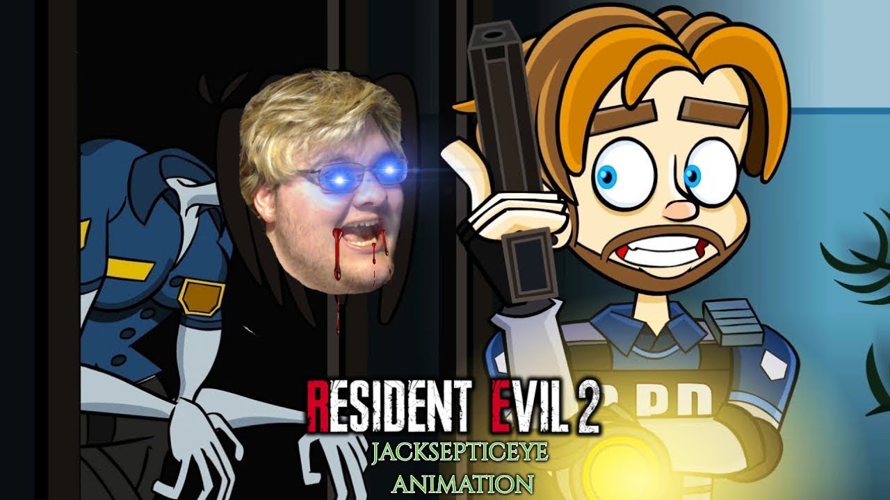 REALLY WELL!!! Jacksepticeye's Resident Evil 2 Animation REACTION