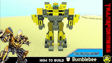Minecraft - how to build (Custom) Bumblebee! Transformers 2 Revenge of the Fallen สอนสร้างบี ภาค2
