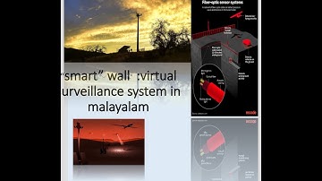 Smart Wall: Virtual Surveillance System|| Border Security In Malayalam
