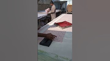 Fabric Printing With Wooden Block 01
