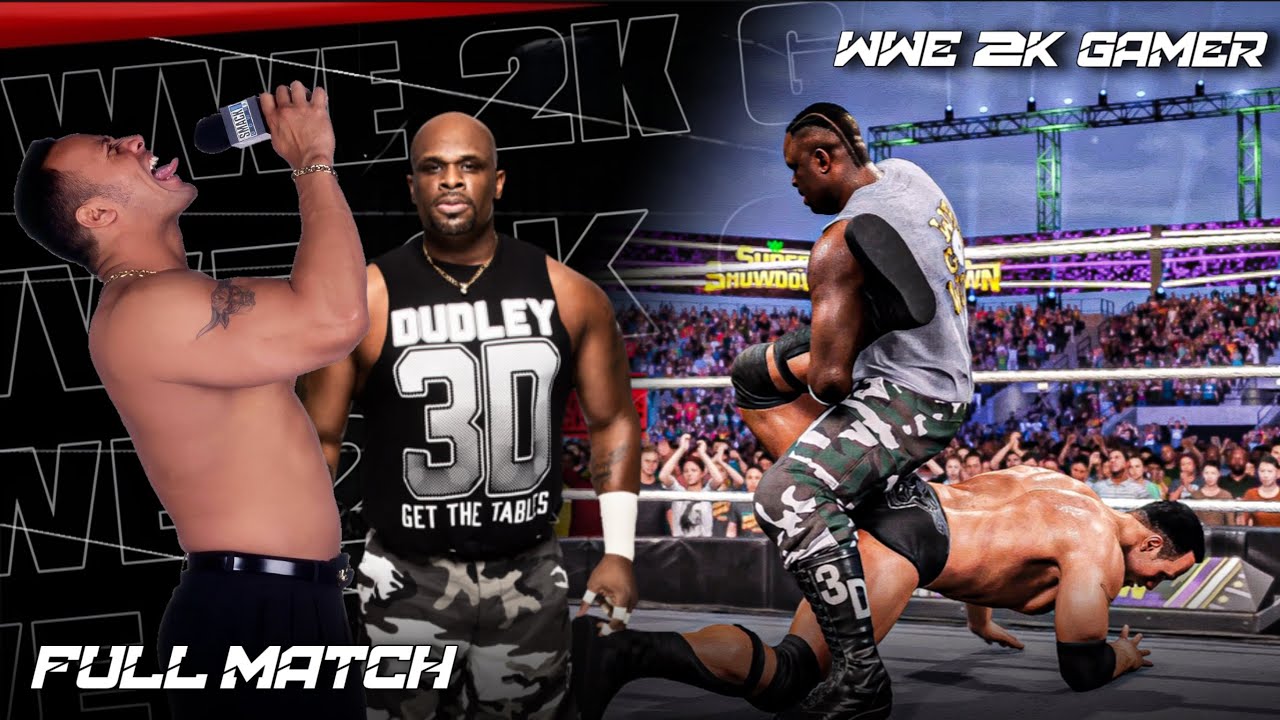 Рок против Ди-Вона Дадли — полный матч WWE 2K25 Day