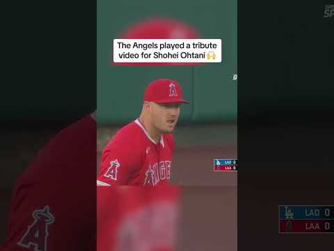 Angels fans showed love to Shohei in his return to Angel Stadium ❤️