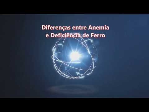 Vídeo: Diferença Entre Anemia E Deficiência De Ferro