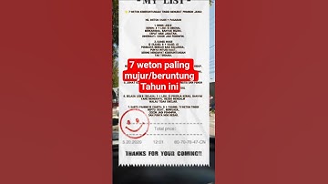 7 Weton Paling Beruntung Menurut Primbon Jawa – Rahasia Rezeki, Jodoh & Nasib Hoki 2025! #shorts