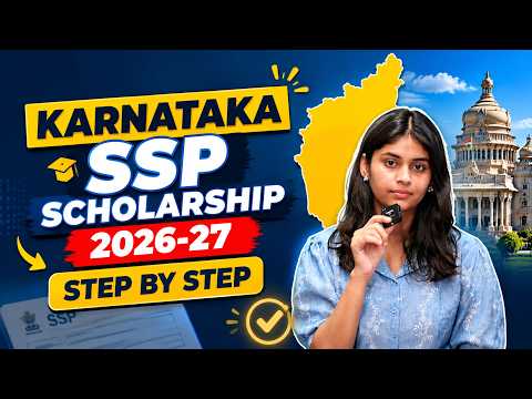 Karnataka SSP Scholarship 2026-27 | Registration, Login & Apply Online