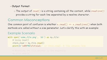Understanding the read() and readline() Distinction in Python Files