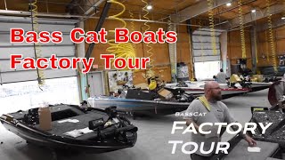 Bass Cat Boats Factory Tour - First Look at My Lynx