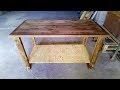 Tutorial de mesa de trabajo hecha en madera - Worktable tutorial made in wood Tutorial de mesa de trabajo hecha en madera - Worktable tutorial made in wood